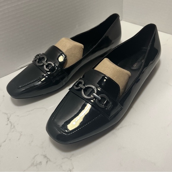 Bandolino Black Patent Leather Loafers 8.5 - Picture 12 of 12